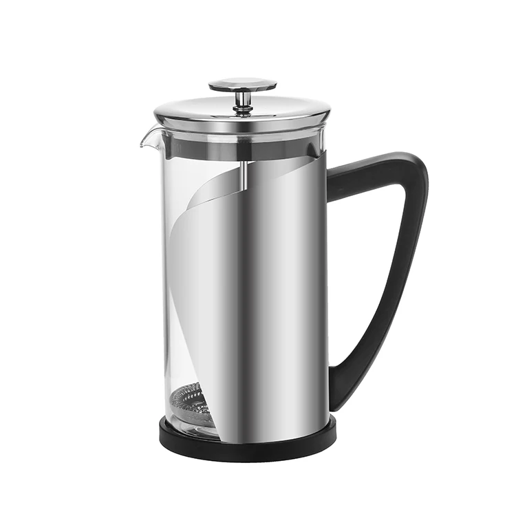 

1000ml Classic Eco-Friendly High Borosilicate Glass 304 Stainless steel Coffee French Press