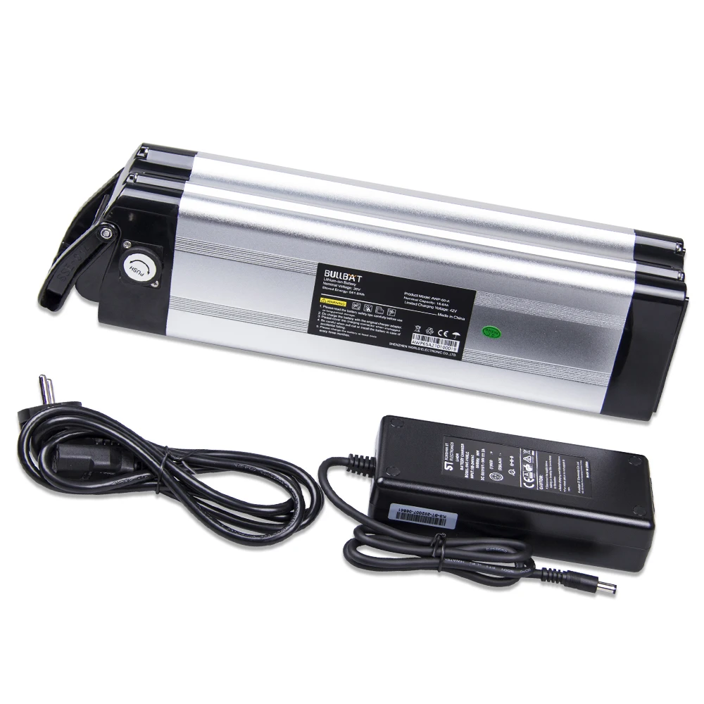 

Sumsung Cell 36V 15Ah 20Ah 18650 Battery Silver Fish Max 60A BMS For 36v Electric Bike Ebike Battery Electirc Bicycle