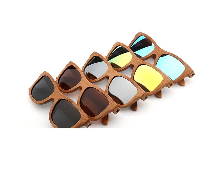 

Best Selling Trend Bamboo Sunglasses Eco-Friendly Square Sunglasses Natural Bamboo Polarized Sunglasses 2022 Wholesale