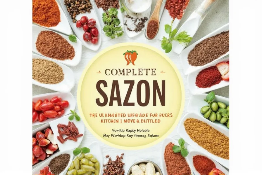 Spice Shelf with Sazon
