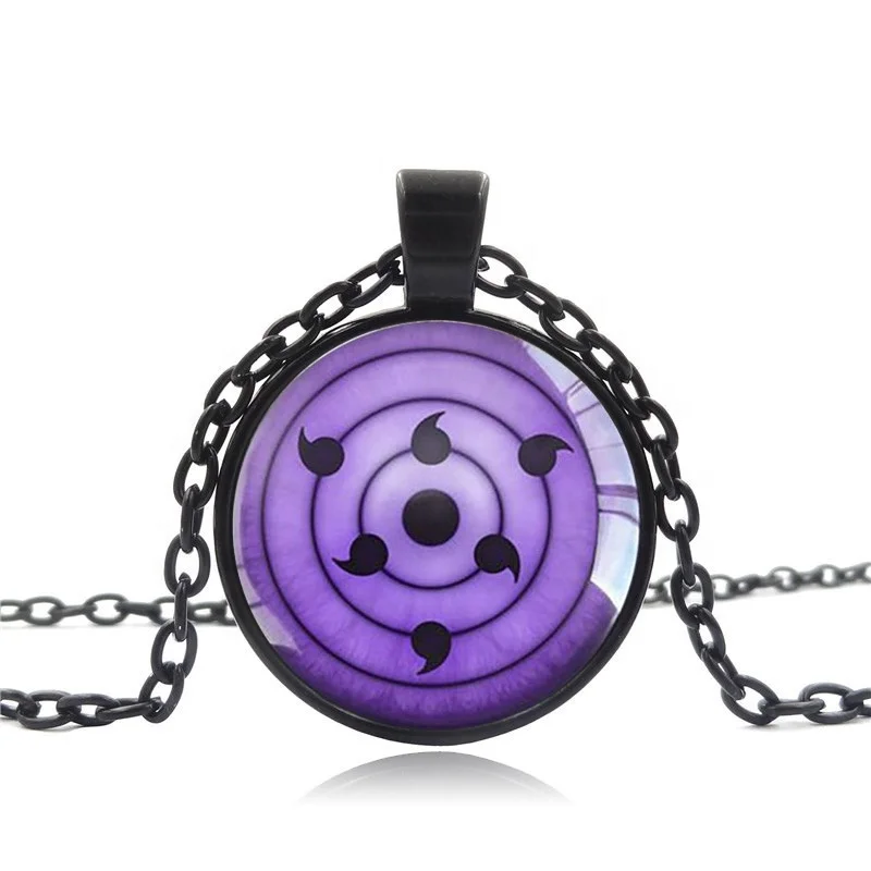 

wholesale Anime Amazon Choice Naruto Necklace Sharingan Artini Eyeball Sweater Chain Men Women Gift Cosplay, Bronzed