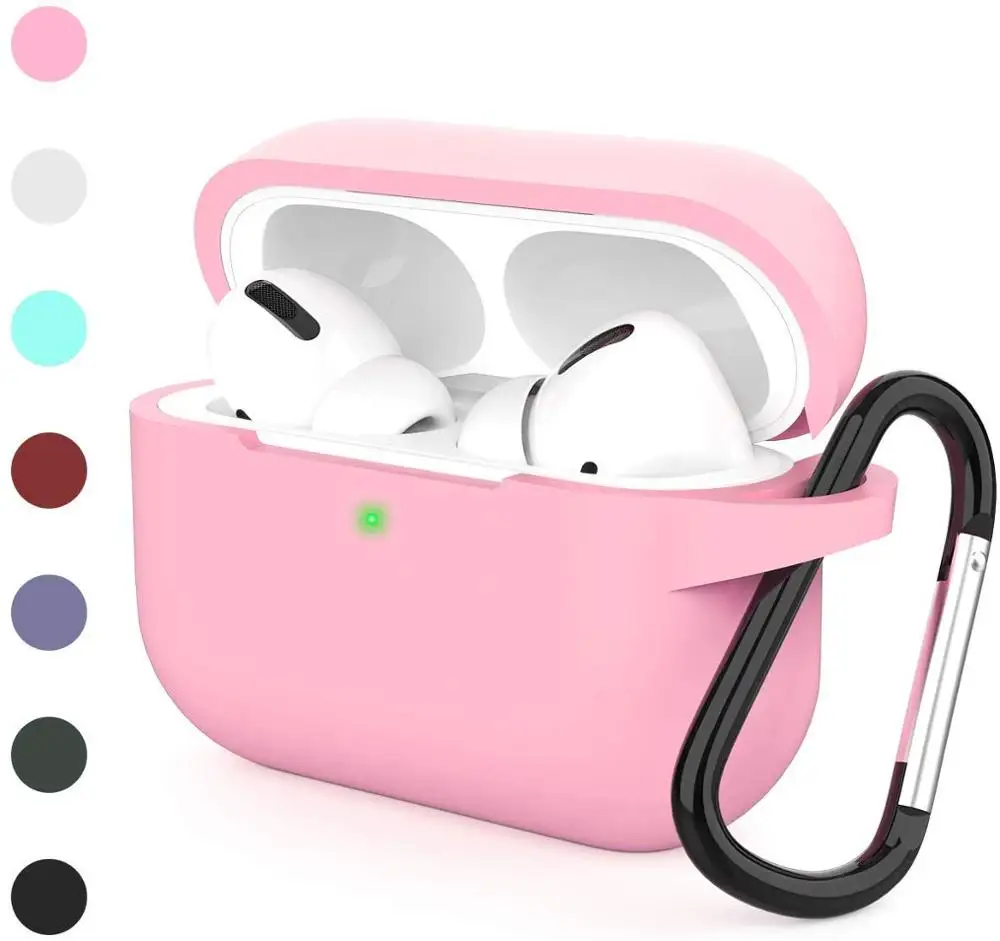 

2021 wholesale silicone protective earphone case for airpods pro case