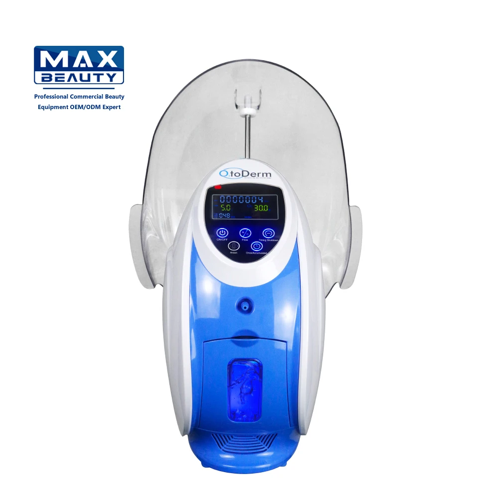 

2021 O2toDerm Mini Portable Oxygen Machine 5L Oxygen Concentrator O2toDerm Dome Facial Mask Therapy Oxygen Facial Machine