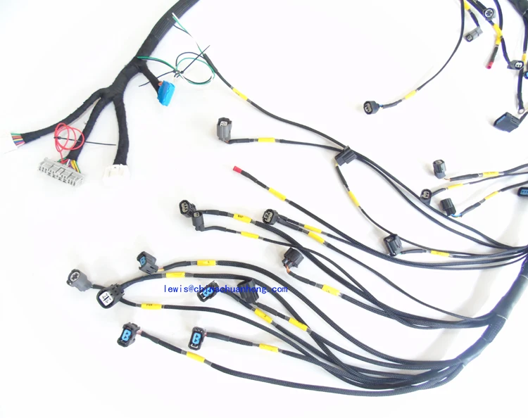 K20 Tucked Engine Harness For Honda 8891 Ef Civic & Crx Kseries Swap