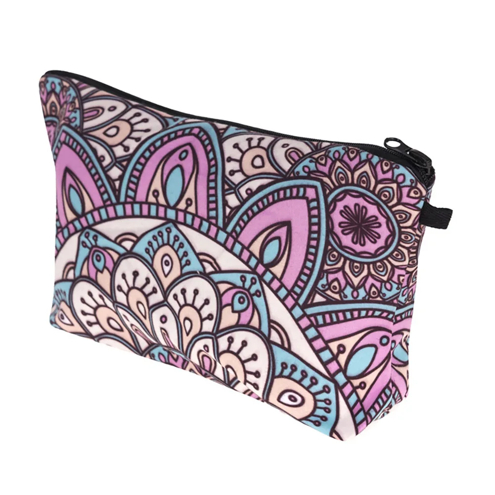 

Water resistant Custom Logo printing Makeup Bag Portable Cosmetic Bag
