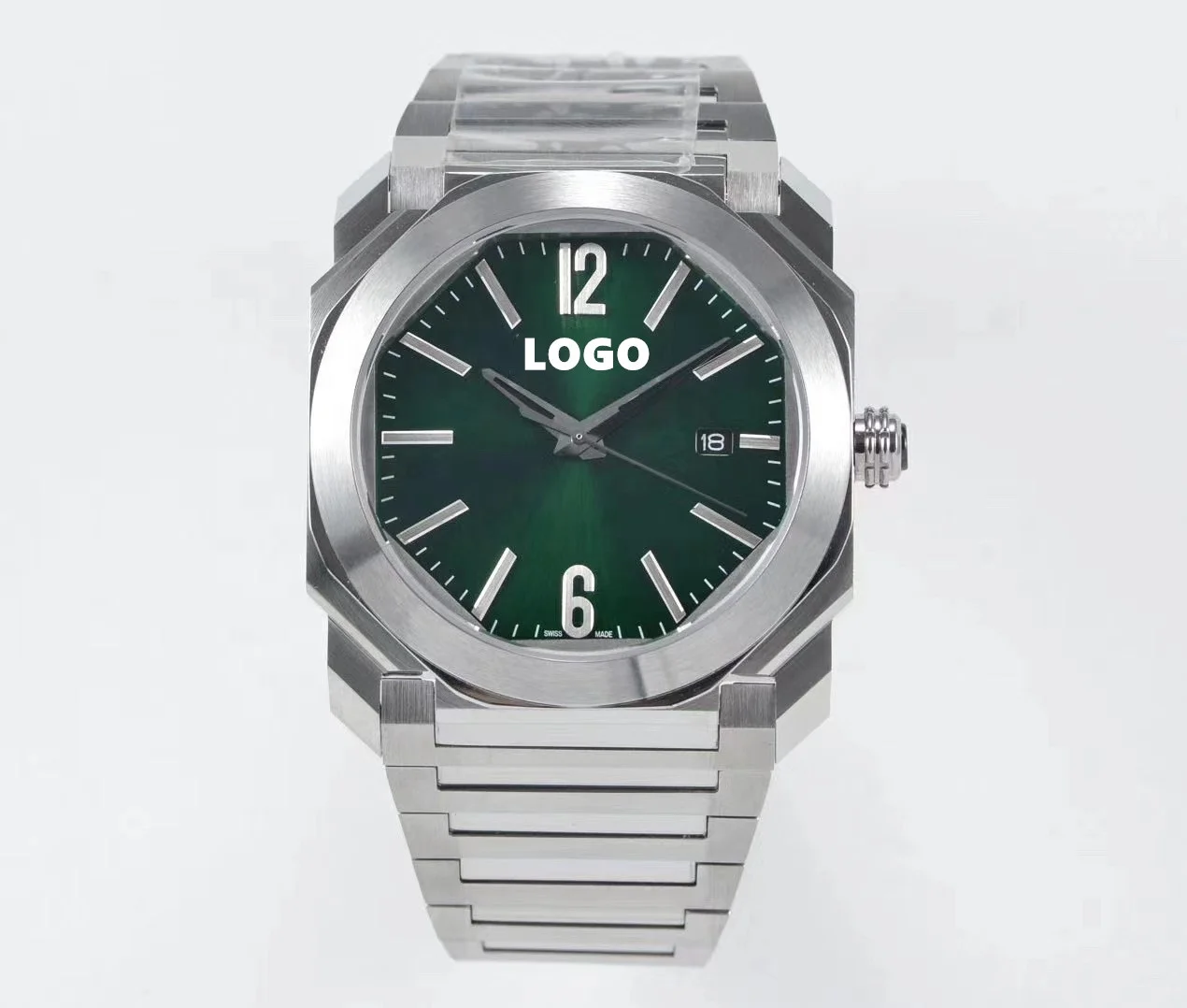 

Waterproof Rolexables Patek Watch new BV factory green literal 9015 movement high-end OCTO watch