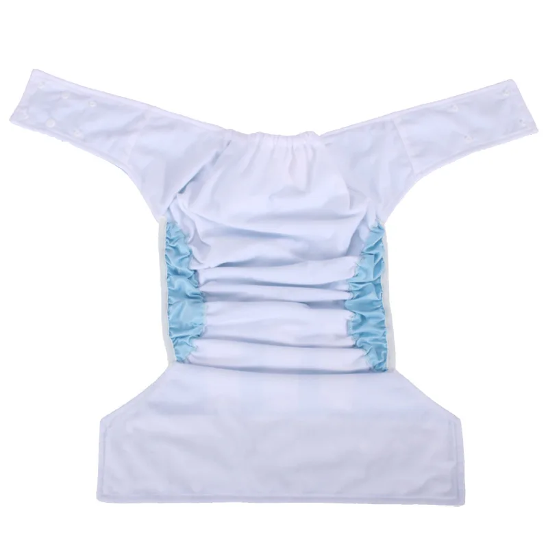 

Wholesale Printed Fluff Pulp Leak Guard Premium PUL Washable Reusable Abdl Adult Diaper Cloth Diapers, Shown