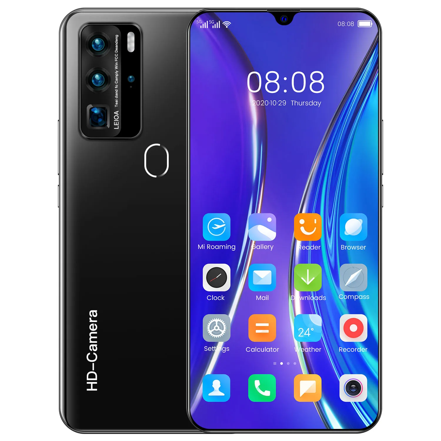 

Amazon M hot Factory Price New 100% origina leap P80 smartphone original unlocked smartphone 4G mobile phone p40 mobile phones