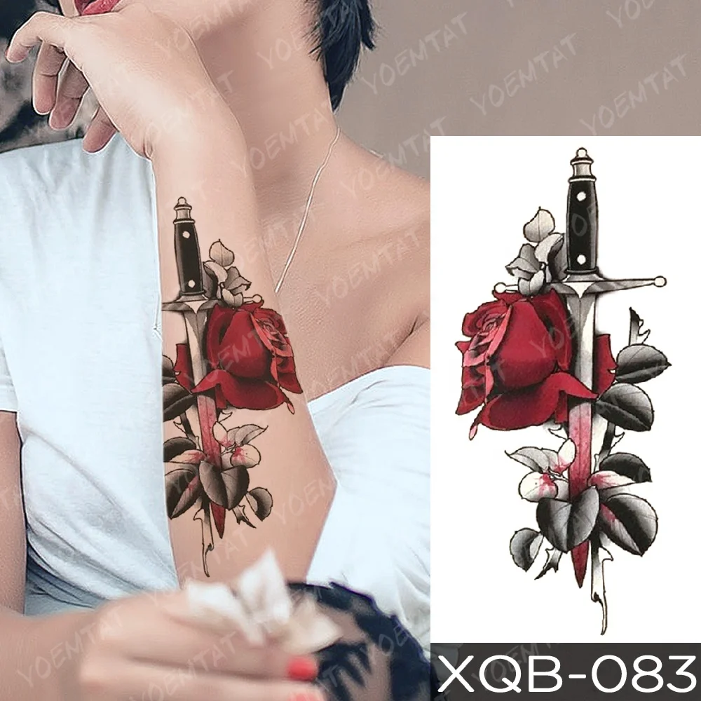 

Free shipping Waterproof Temporary body Tattoo Sticker, Cmyk