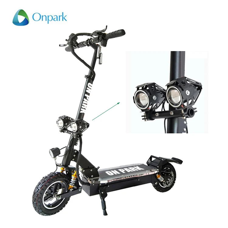 

wholesale 3200W 11 inch big wheel offroad fastest led heavy duty electric scooter