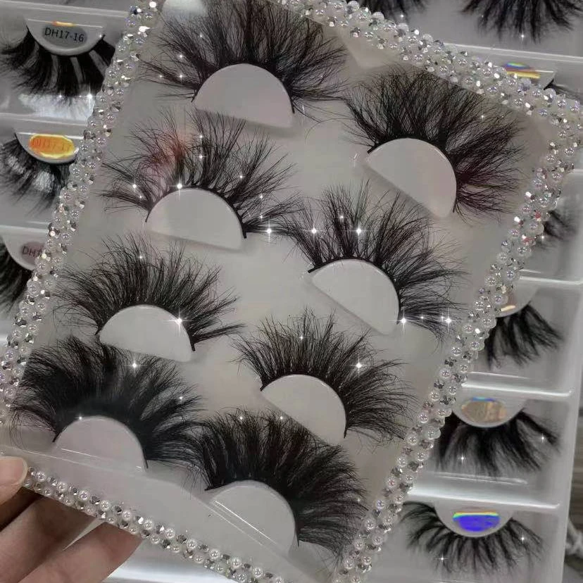 

lash vendor mink eyelashes 25mm-30mm 5d lashes 3d wholesale vendor bulk supper fluffy