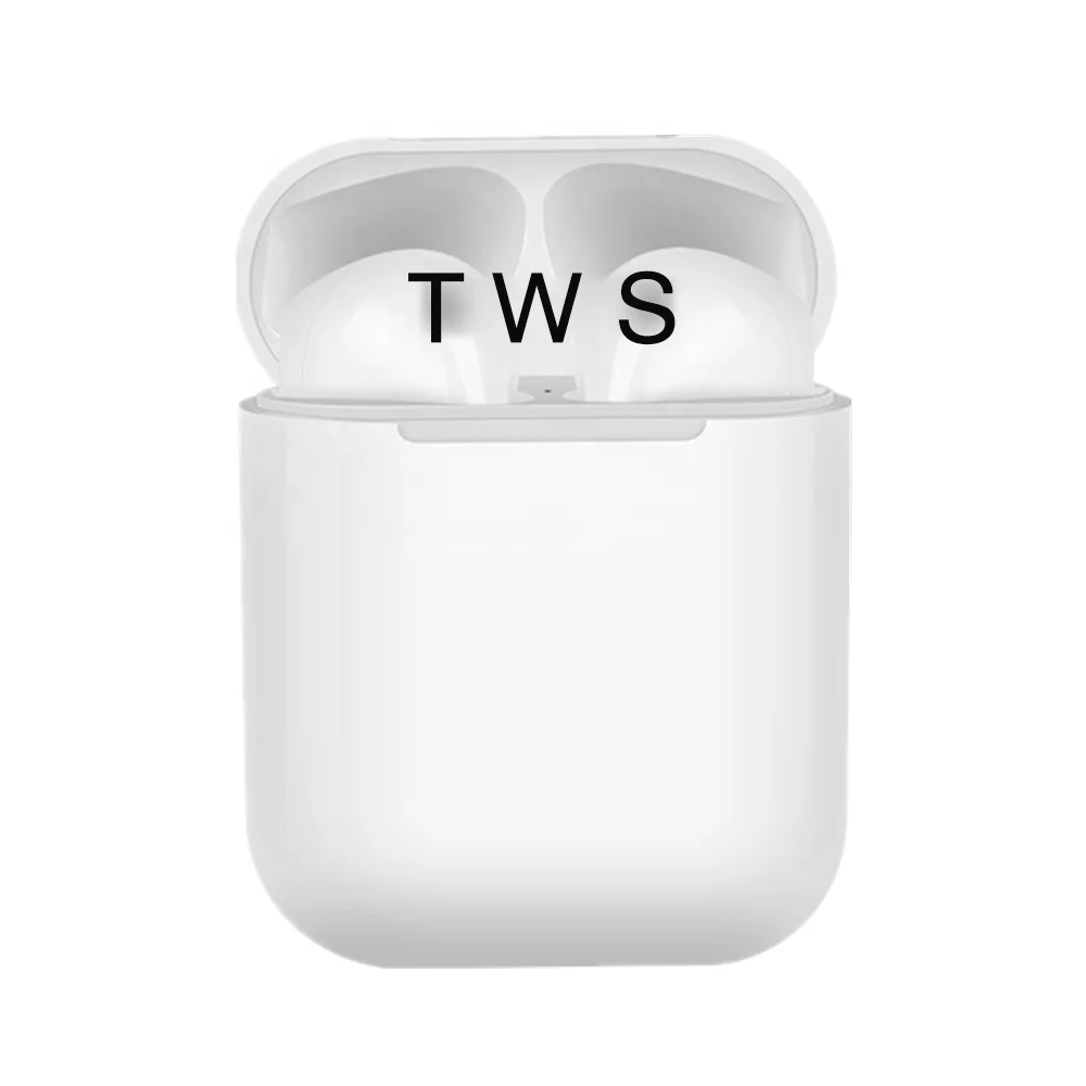 

Ready to Ship Waterproof i12 TWS 5.0 Ear buds Wireless Earphone & Headphone Free Shipping, White