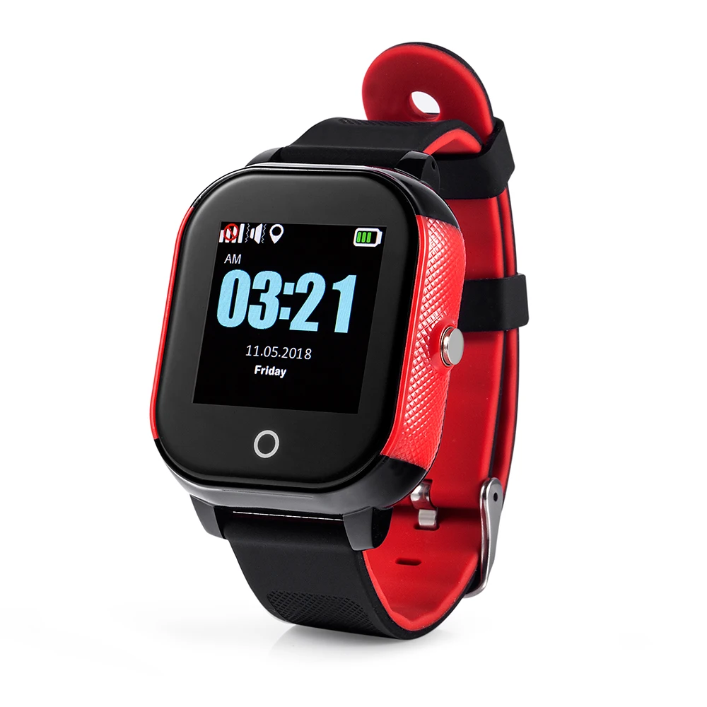 

Wonlex GW700S Waterproof IP67 GPS+Wifi Smart Kids Watch With SOS Call, Blue, pink, purple