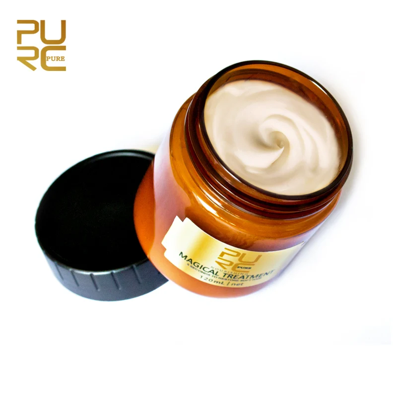 

Retail 60g Hair Care Mask Smoothing Damaged Hair Vegan Cream, White/customized