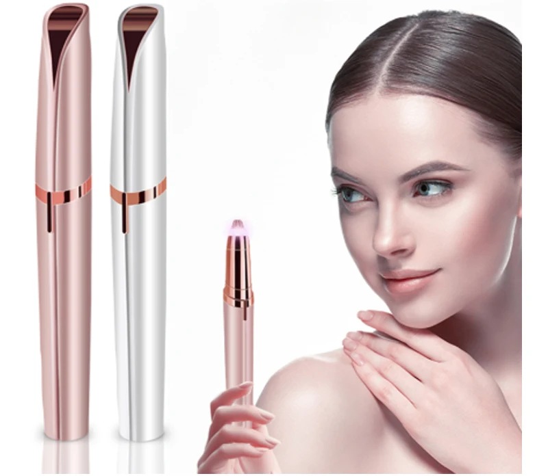 Electric Mini Face Eyebrow Hair Remover Epilator Instant Painless Portable Epilator Shaving Eyebrow Trimmer