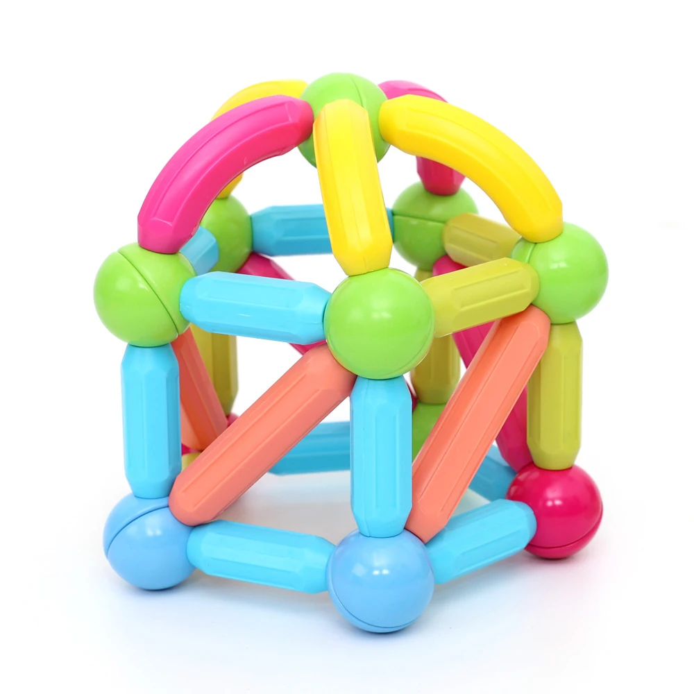 

2022 New Style Magnetic Building Tiles Kids Toy Magic Magnetic Building Sticks Blocks