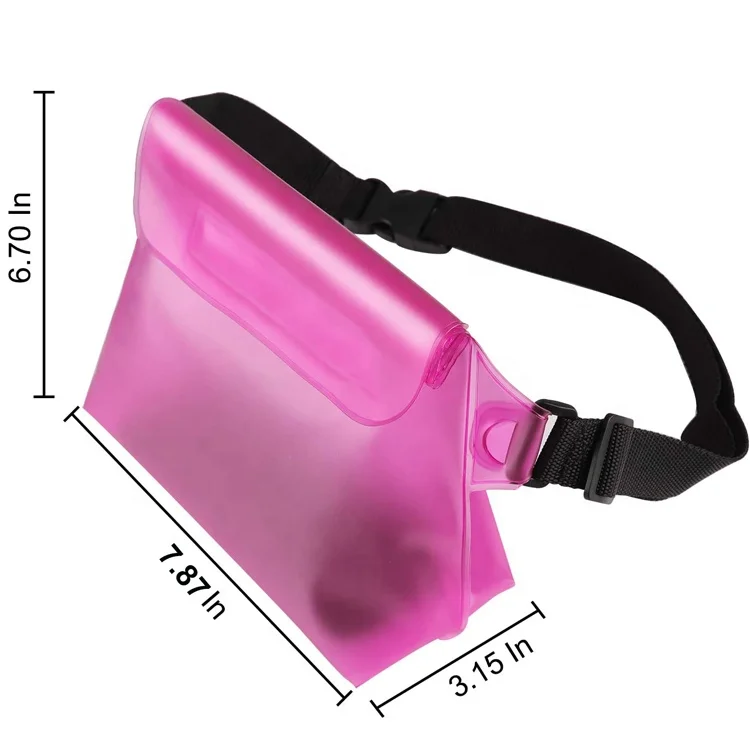 

Yuanfeng waterproof plastic pouch roll down top waist bag belt bag
