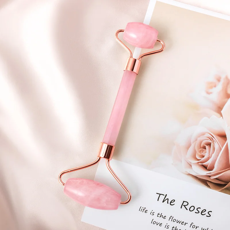 

Jade Roller Wholesale Face Massage Rose Quartz Facial For Skin Care, Customized