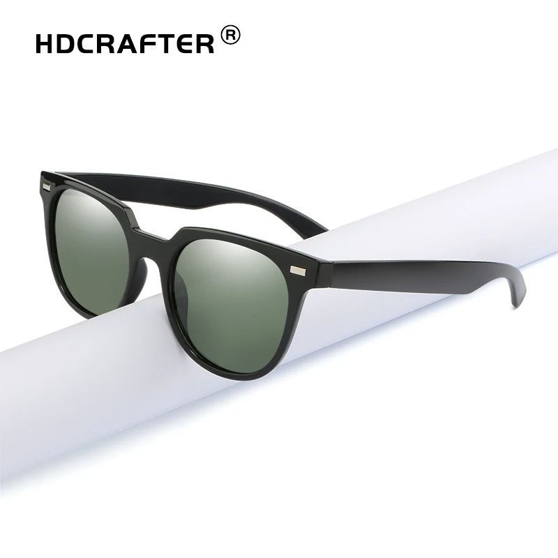 

HDCRAFTER 2020 new sunglasses polarizer Dazzle Colour Mirror Retro Reflective Sunglasses Male Prescription Glasses