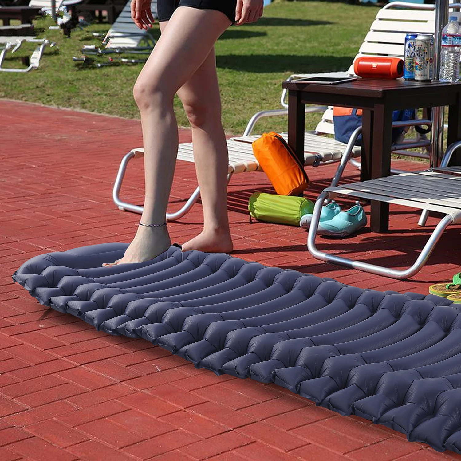 

Ultralight Backpacking Inflatable Sleeping Pad, Customized
