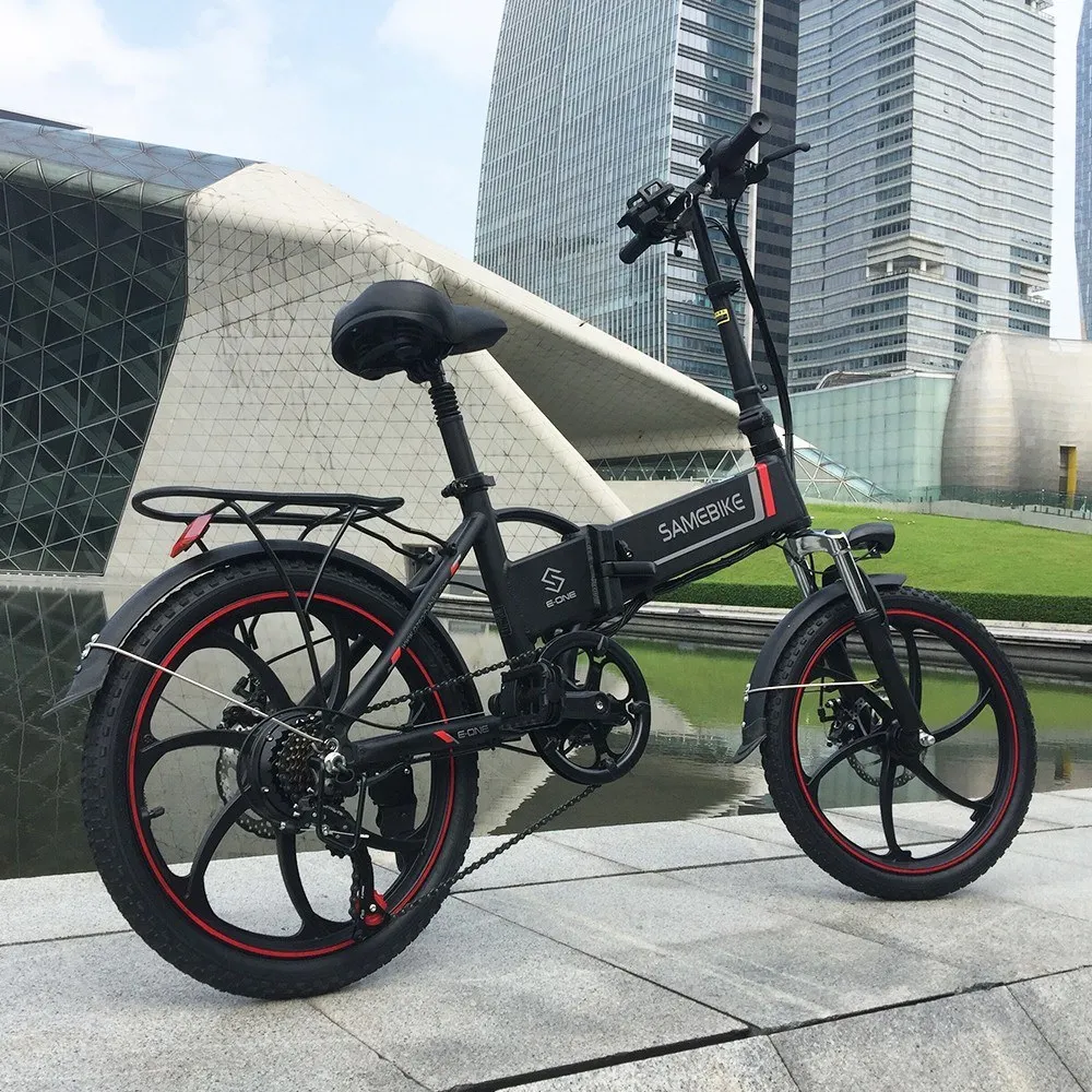 

EU US Stock Drop Shipping 20 inch folding ebike 48V 10.4Ah Shimano 7 spd electric city bike e bicycle e-bike