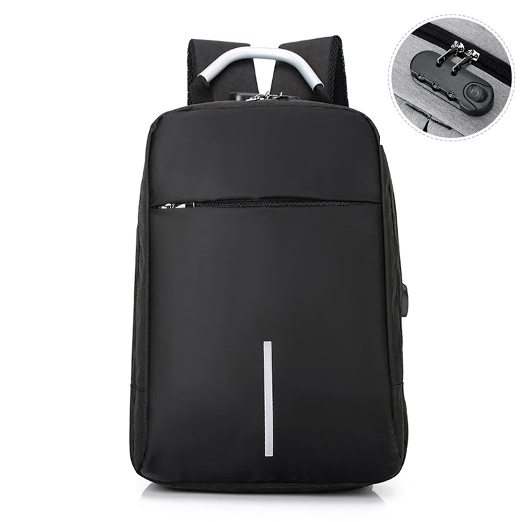 

Factory Wholesale USB Charging Water Repellent 16Inch Unisex Backpack Camping Anti Thief Lock Backpack For Travelling Designer