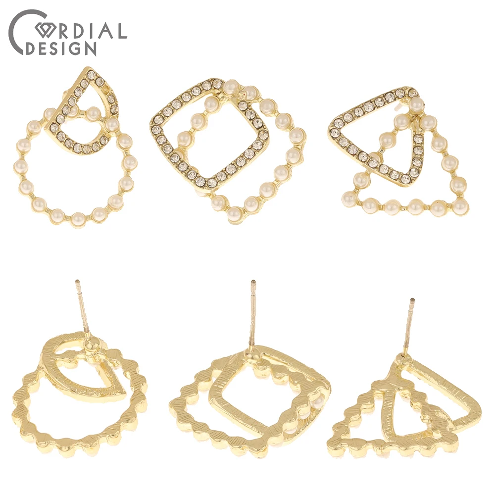 

Jewelry Accessories Cordial Design 50Pcs Jewelry Accessories Irregular Shape Imitation Pearl Jewelry Findings Components