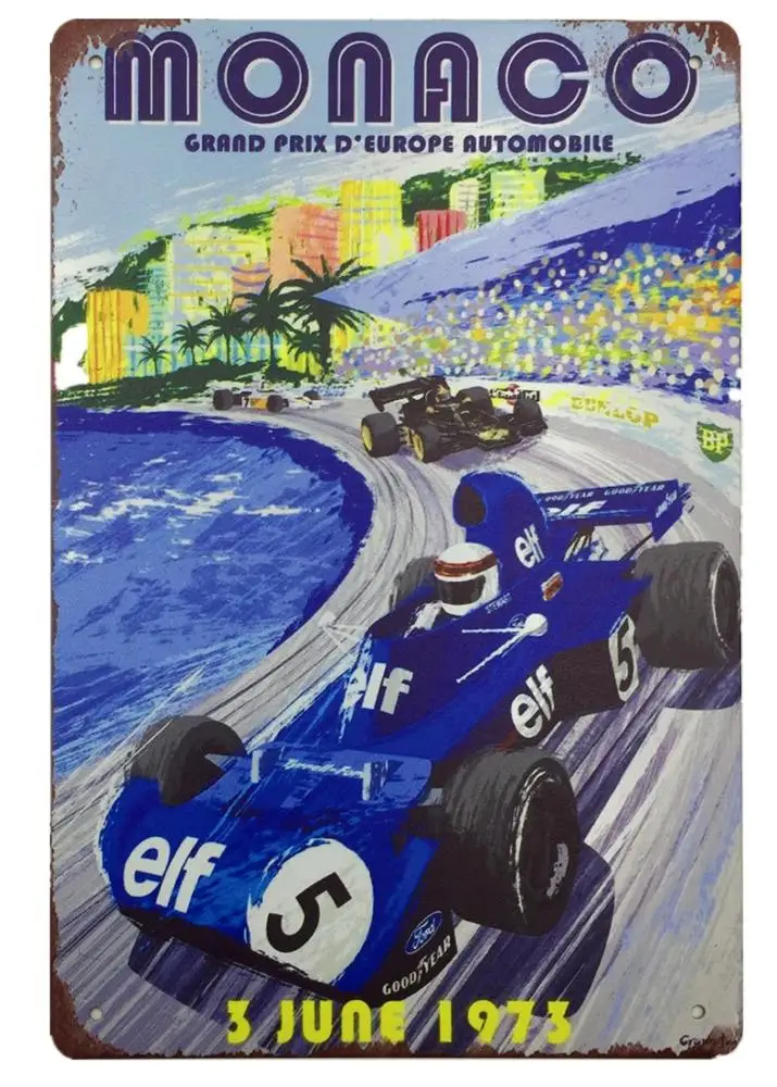 
Home Decor Custom Logo Metal Tin Printing metal Sign 