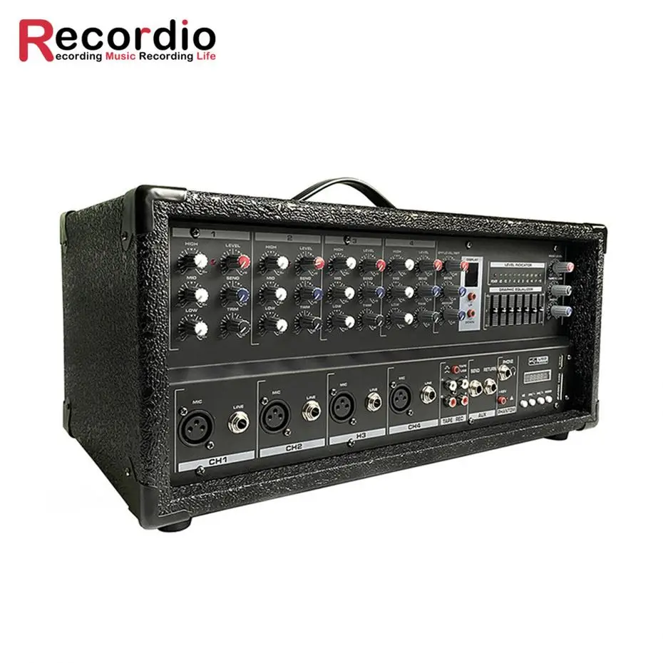 

GAX-EB4 Multifunctional Power Mixer Amplifier Made In China