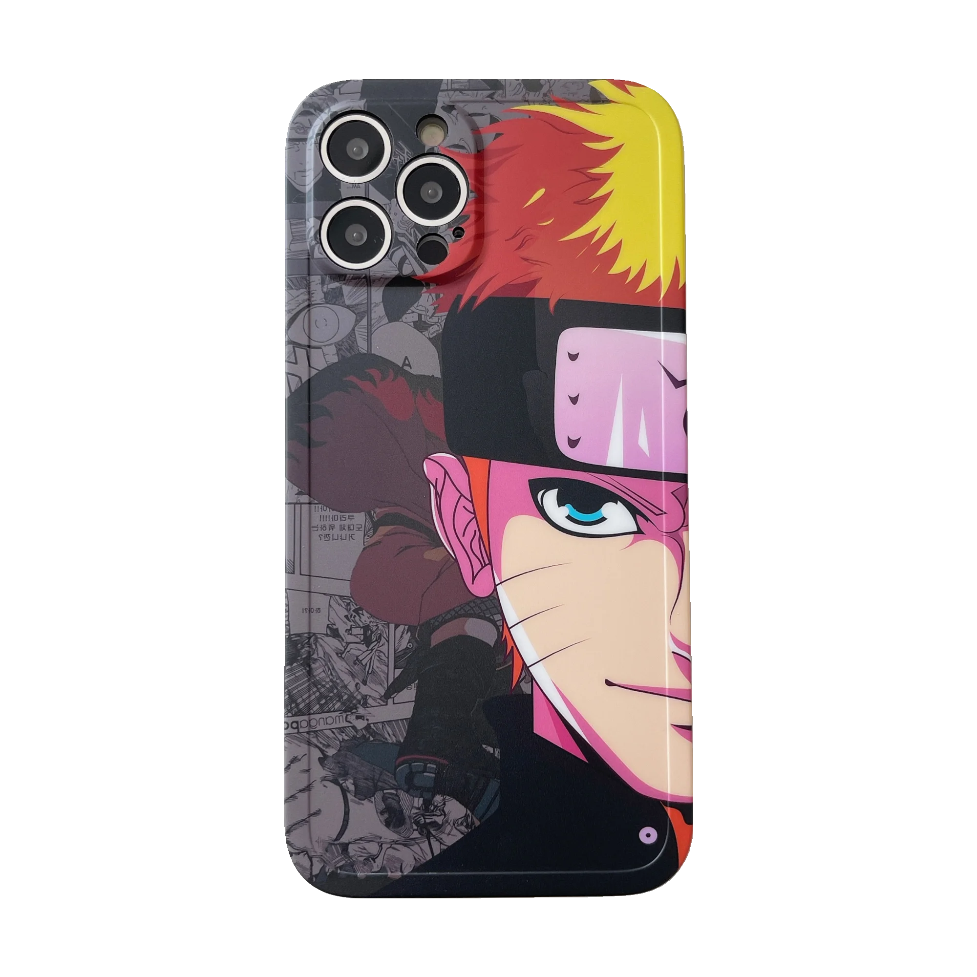 

Wholesale Sasuke Cartoon Straight Edge Blue Light TPU Soft Silicone Phone Case For iPhone 13 Pro Max 13 XS Max 11 Pro Max