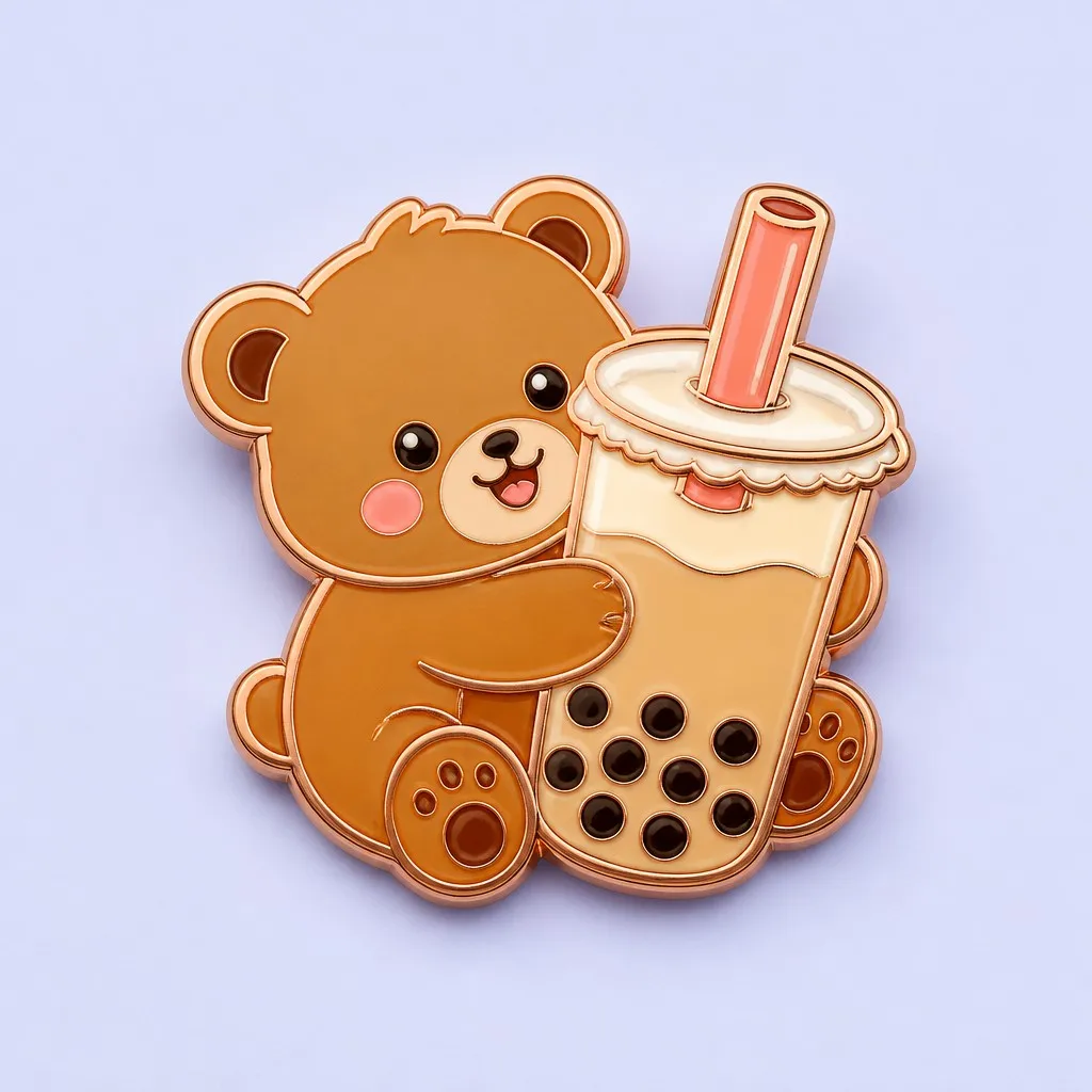 Boba Milk Tea Bear