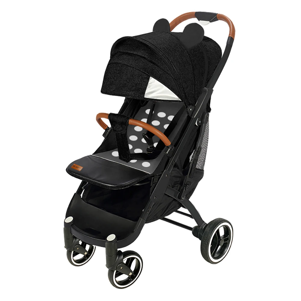 

2021 New Baby Stroller 3 in 1 High Landscape Stroller White Baby Stroller