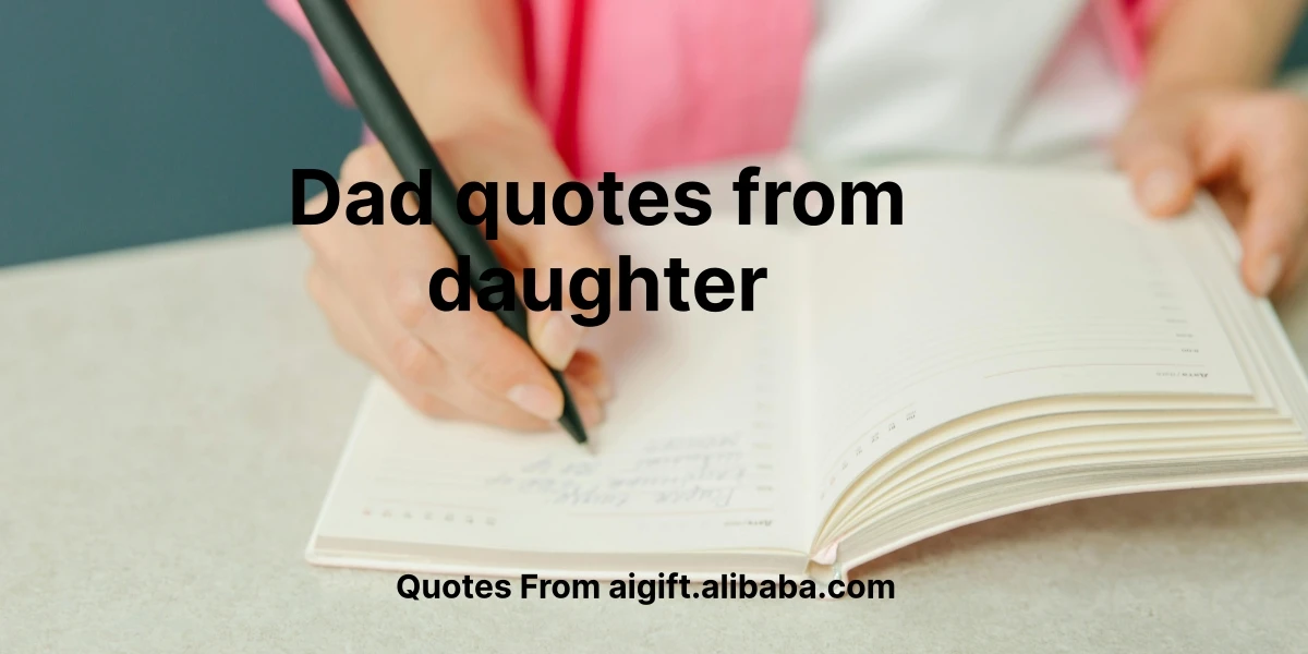 dad quotes from daughter