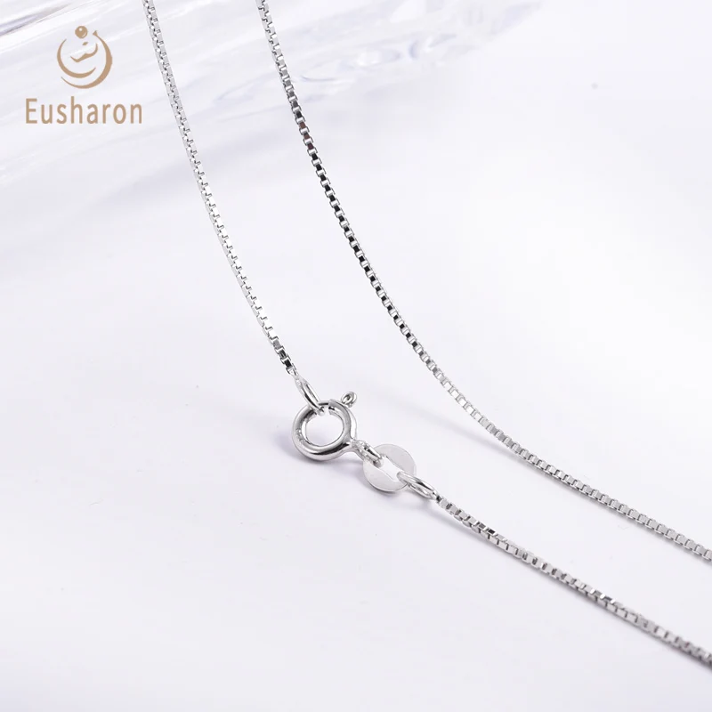 

Wholesale  925 Sterling Silver Italy Box Chain For Pendant Necklace