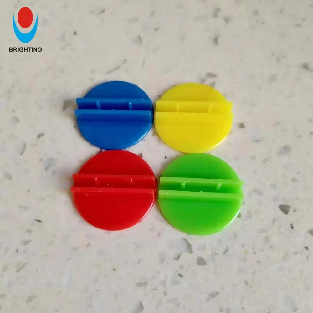

19mm Round Colourful Plastic Card Stand Playing Card holder Board Game, Colorful