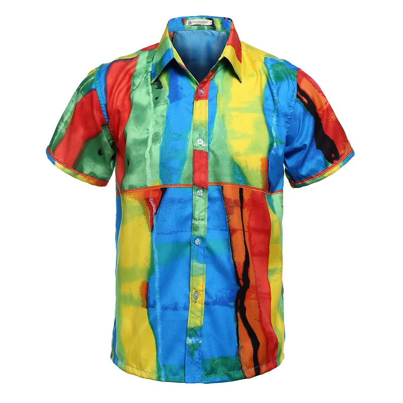 

mens short sleeve button up shirt