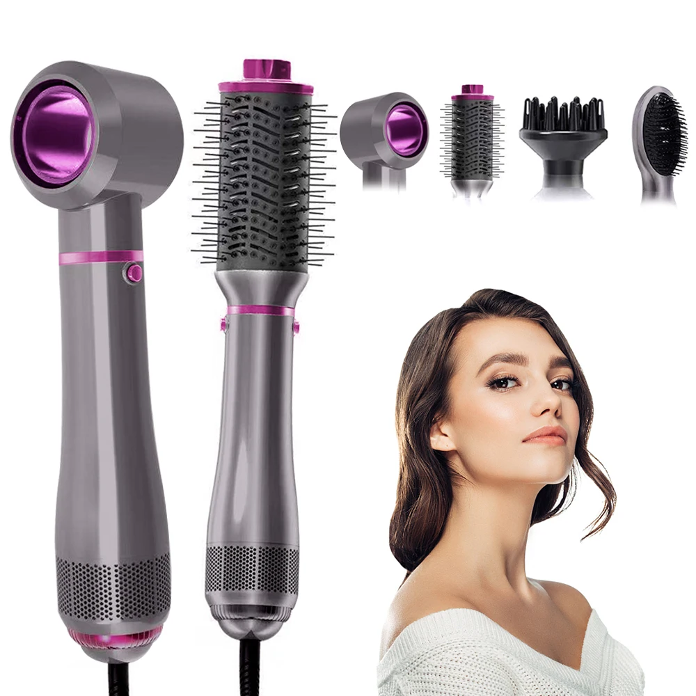 

5 in 1 Hair Dryer Brush Curler Hair One-Step Hair Dryer And Volumizer Blow Dryer Brush