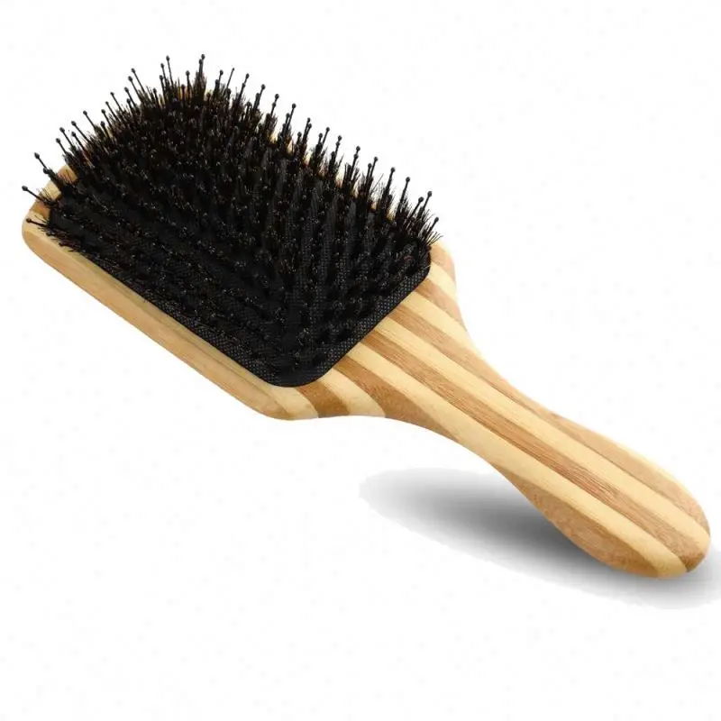 

Boar Bristle Hair Brush Wholesale Gold Nylon And For Art Brushes Wig Bristl Extens Black With Bristles 100 Shaving Custom