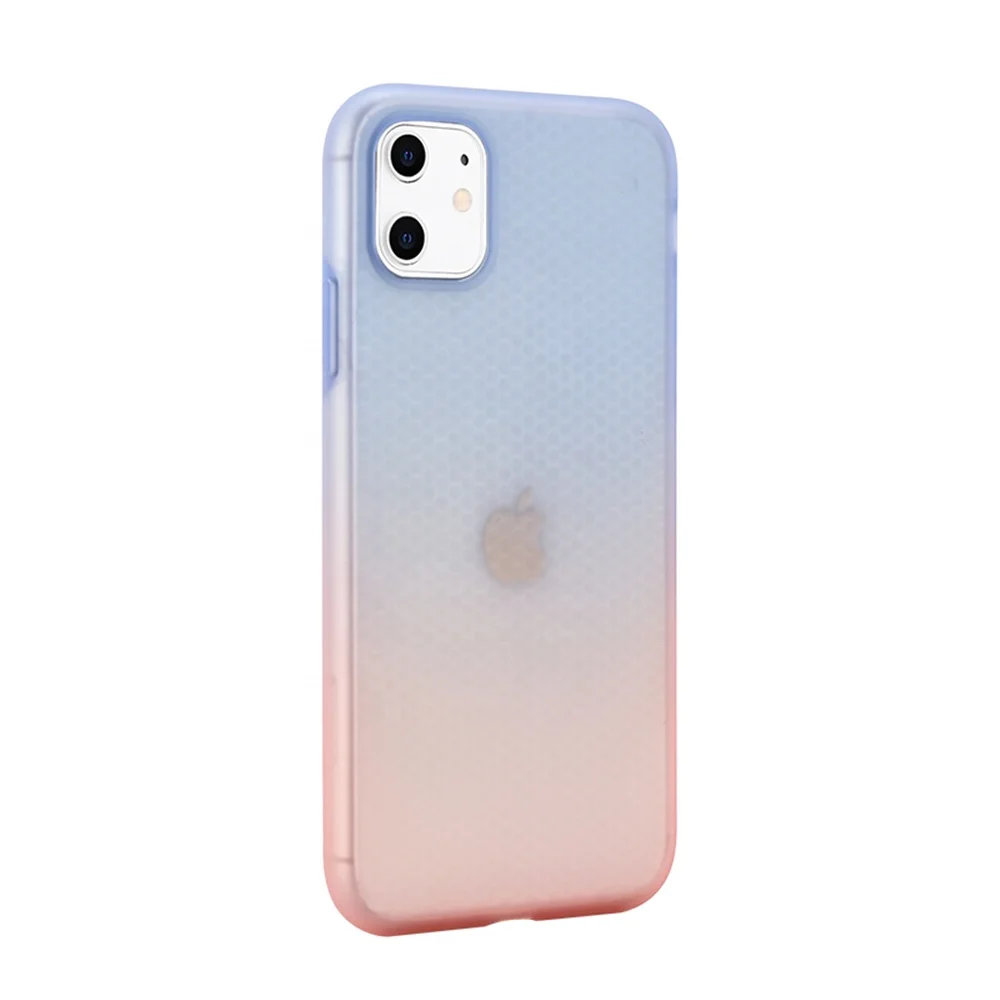 

Anti scratch soft TPU Clear gradient color liquid silicone phone case cover for iPhone 11/11pro/11pro max, Multi-color, can be customized