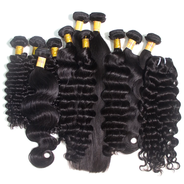 

Good suppliers wholesale 10A grade bundles raw indian hair vendor burmese raw hair cuticle aligned raw indian hair, Natural color #1b