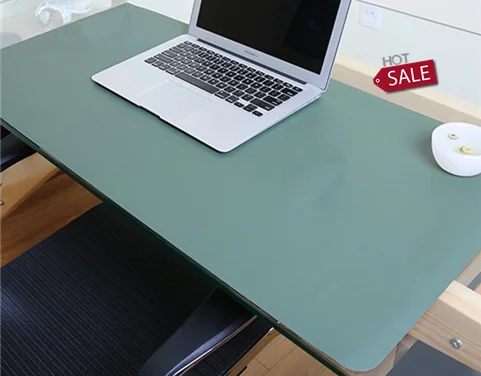

Mat Table Mats Large Desk for Keyboard And Double Side Wholesale Cork Household Computer Office Non-Slip Mouse Pad Pu Leather, Green