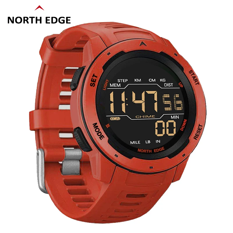 

classic strap digital sport watch Electronic watch for students Blood pressure waterproof watch