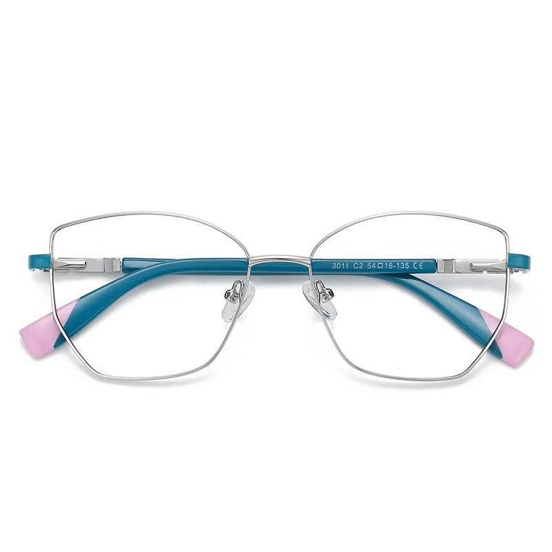 

2022 New Arrive Luxury Spring Hinge Female Frame Prescription Eyeglasses Rainbow Colorful Eyeglass Frames For Woman, Any colors