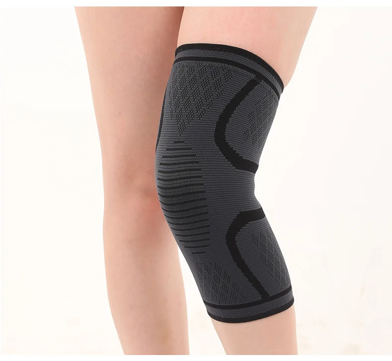 

Miket Hot Sale High Elastic Compression Knee Sleeve Knee Pads Anti-slip Athletic Knee Brace, Black, red, green, gray