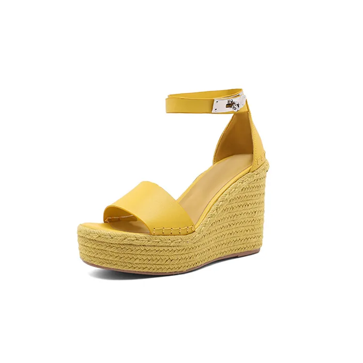 

New Shoes Ladies Wedge Buckle Open Toe platform Fashion Sandals