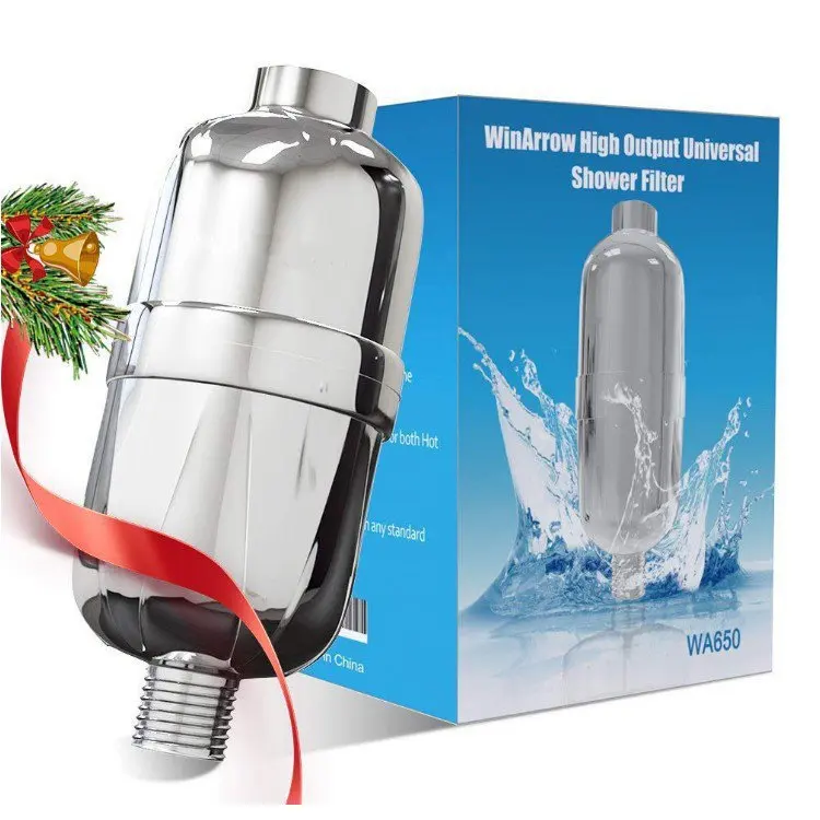 New Design Reverse Osmosis Shower Filter Head Led Replacement Ready To