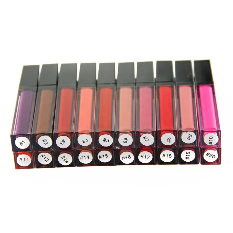 

Hot Style Private Label Low MOQ Cheap Price 44 Colors Mini Matte Lipstick For Cosmetic