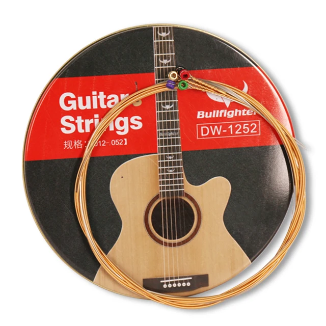 

Factory Price Bullfighter OEM Guitar accessories Wholesale high quality acoustic guitar strings