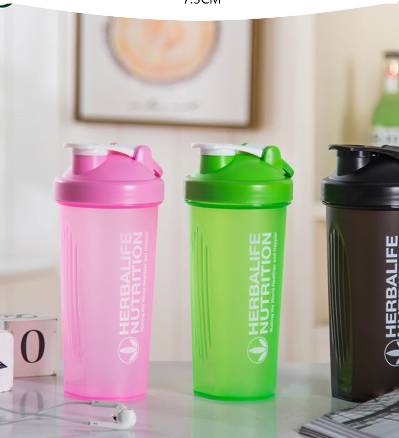 Plastic Gym Protein Shaker Bottle,Wholesale 20 Ounce Custom Logo Color