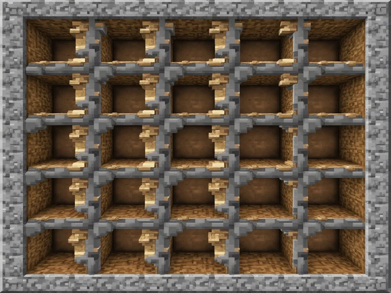 Minecraft crafting grid showing ladder pattern